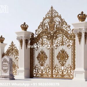 Elegant Gate Design Ideas For Entryway Cnc Cutting Gate Design No-340