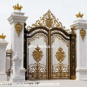 Attractive Gate Design Ideas For Houses Main Gate Chajja Design No-358