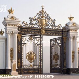 Simple And Elegant Gate Design Collection Square Bar Gate Design No-378