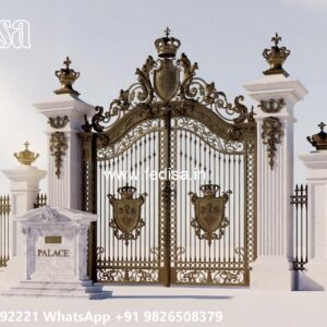 Simple And Elegant Gate Design Inspiration Single Door Steel Gate Design No-392