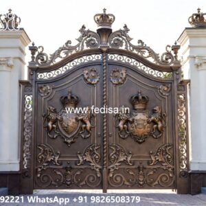 Strong And Stylish Gate Designs For Homes Sliding Gate Lock Design No-430