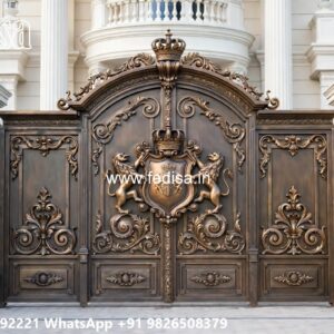 Secure Metal Gate Design Lohar Gate Design No-505
