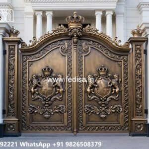 Gate Design Ideas For Every Home Modern Metal Gate No-518