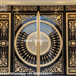 Gate Design Ideas For Modern Homes Single Door Main Gate Design No-527