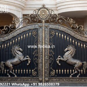Modern Steel Gate Inspiration Laser Cutting Designs For Gates No-567