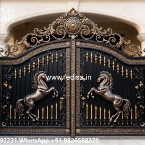 Stunning Front Gate Ideas Gate Glass Design No-571
