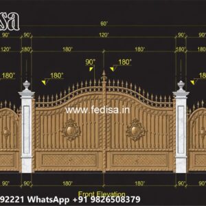 Elegant Modern Gate Ideas Simple Main Gate Design 2026 No-609