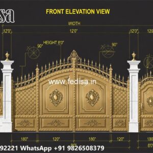Smart Gate Design Ideas For Modern Homes Ss Sliding Gate No-632