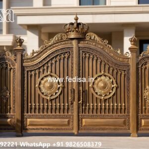 Stylish Gate Designs For Entryway Metal Gate Designs For Homes No-645