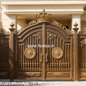 Modern Steel Gate Design Collection Modern Main Gate Pillar Design No-651