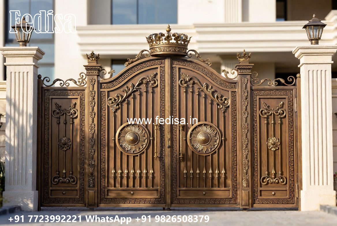 Unique Gate Design Ideas Collection Steel Door Gate Design No-663