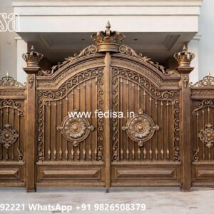 Simple Front Gate Design Ideas Slide Gate Design For House No-671