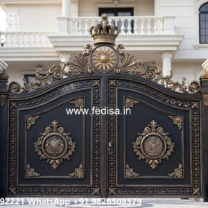 Unique Gate Design Ideas For Villas Residential Gate Design No-680