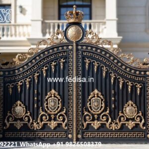 Stylish Gate Design Ideas For Small Homes Iron Door Gate Design No-681
