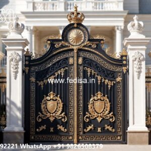 Stylish Front Gate Design Collection Main Gate Steel Door Design No-689