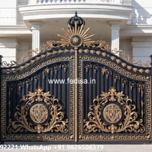 Stylish Gate Design Trends 2027 Gate Elevation Design No-715