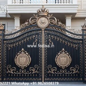 Unique Entry Gate Design Ideas Modern Boundary Wall Design With Gate No-726