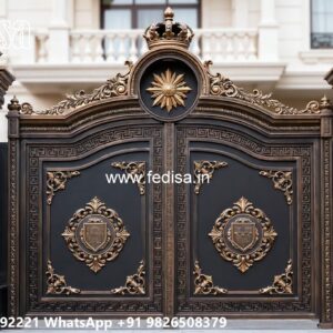 Creative Gate Design Trends For Houses Main Gate Chokhat Design No-730