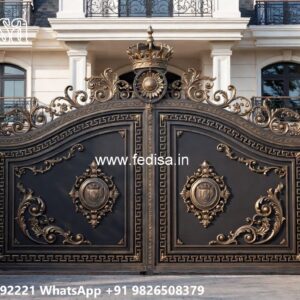 Modern Gate Design Ideas For Entrance Loha Gate Color No-732