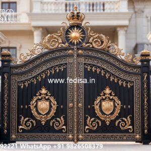 Stylish Gate Design Ideas For Entry Modern Wood Gate No-738
