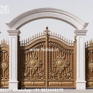 Stylish Entry Gate Design Trends Timber Gate Design No-756