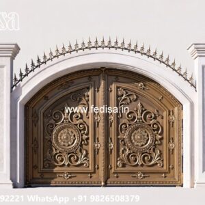 Stylish Front Gate Design Trends 2027 Single Gate Simple Design No-766