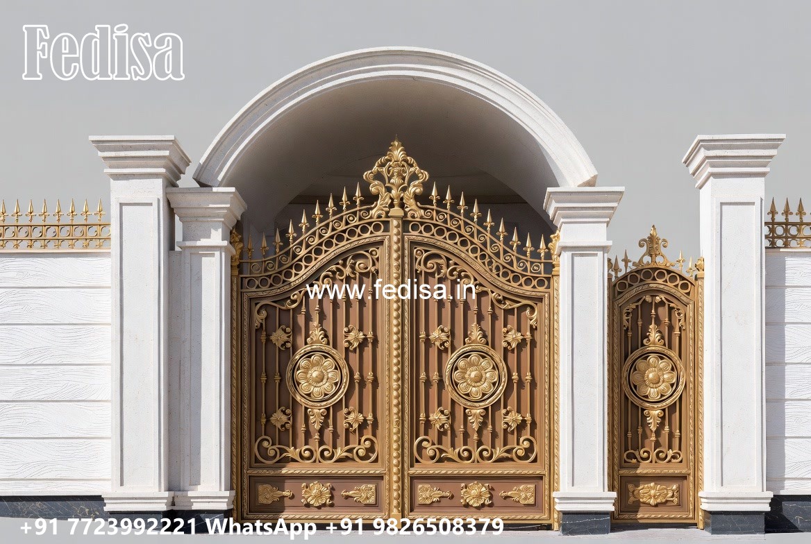 Luxury Gate Design Inspiration For Villas Channel Gate Color No-773