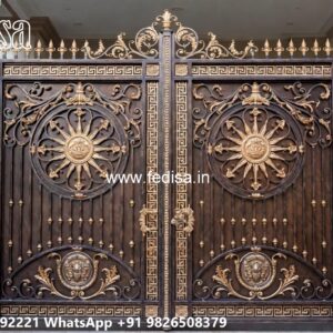 Attractive Gate Design Ideas For Villas Toilet Gate Design No-797