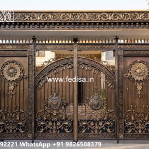 Stylish Gate Design Ideas For Small Houses Gate Design For Home Sliding No-824
