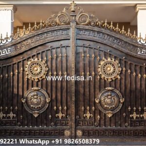 Double Door Gate Design For Home Entrance Grill Design For Boundary No-837