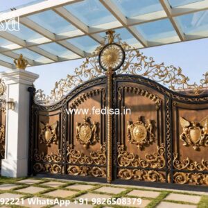 Laser Cut Steel Gate Designs Modern Gate Design 2026 No-861