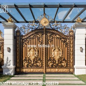 Custom Gate Design Ideas For Unique Homes Home Main Gate Design 2026 No-870