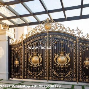 Smart Gate Design For Modern Living Masjid Steel Gate Design No-877