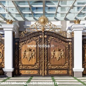 Motorized Gate Design Ideas Iron Modern Gate Design No-879