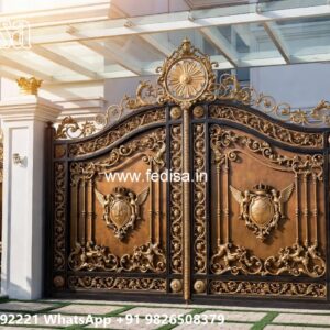 Creative Backyard Gate Designs Simple Metal Gate Design No-893