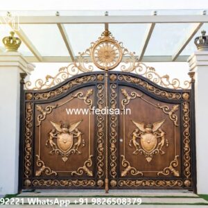 Grand Entrance Gate Designs Steel Gate Simple Design No-895
