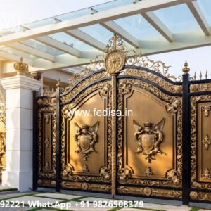 Premium Gate Design Ideas For Bungalows Main Gate Railing Design No-896