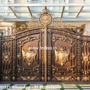 Budget Friendly Steel Gate Ideas Tree Gate Design No-910