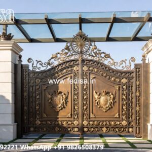 Best Security Gate Designs For Homes Modern Wooden Gate Design No-923