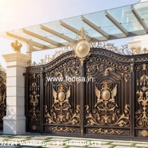 Simple Front Gate Ideas Tata Steel Gate Design No-933