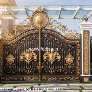 Stylish Gate Designs For Entry Modern Sliding Gate No-936