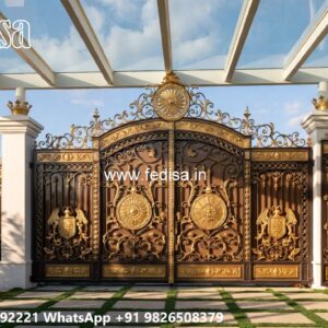Latest Entry Gate Designs Granite Stone Gate Pillar No-941