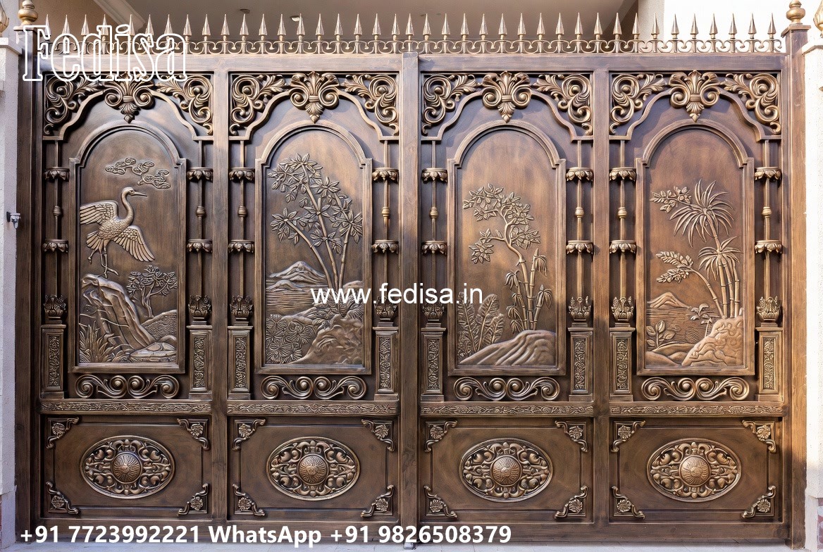 Beautiful Gate Design Trends Lohe Ka Main Gate No-950