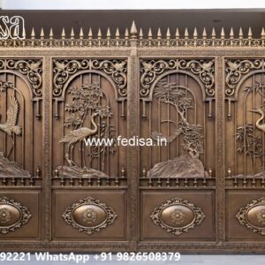 Simple And Stylish Gate Ideas Fancy Steel Gate Design No-967