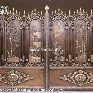 Front Entry Gate Ideas Casting Gate Design No-995