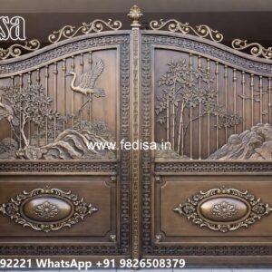 Creative Front Gate Designs Safety Grill Gate Design No-1007