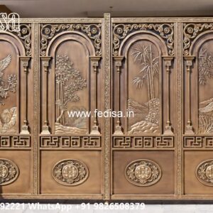 Stylish Modern Gate Ideas Veneer Gate Design No-1009