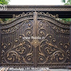 Compact Gate Design Ideas For Small Space House Gate Color Design No-1037