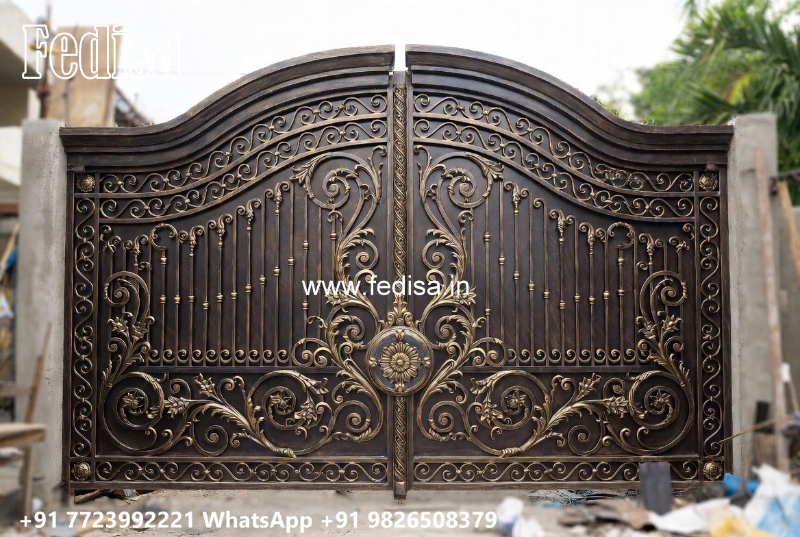 Amazing Front Gate Design Collection Iron Darwaja Design No-1043