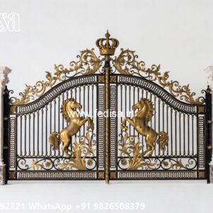 Modern Steel Gate Design Collection Fancy Gate Ka Design No-1063